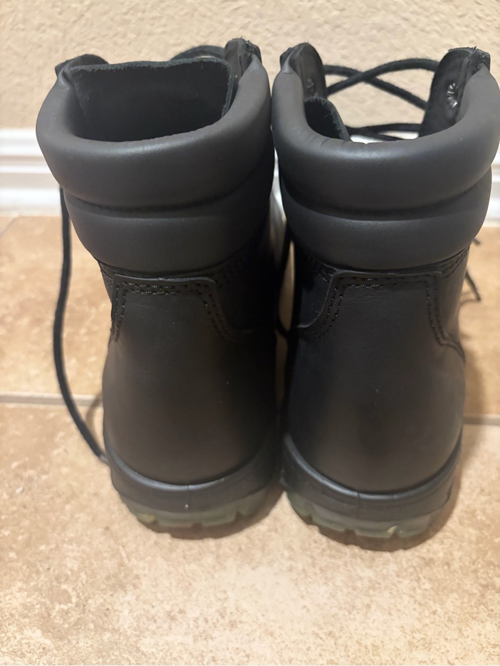 Redback Men's Black Lace-Up Work Boots — Rugged All-Day Comfort - Picture 2 of 14